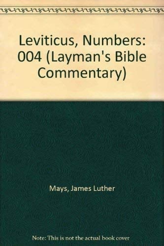 The Book of Leviticus, the Book of Numbers