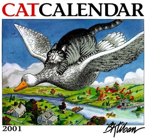 Cat 2001 Calendar
