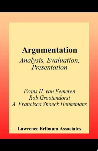 Argumentation Analysis, Evaluation, Presentation