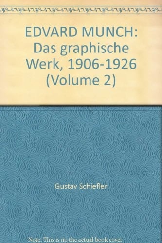 Edvard Munch das graphische Werk, 1906-1926
