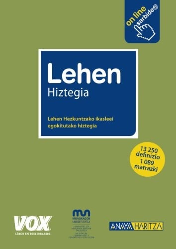 Lehen Hiztegia