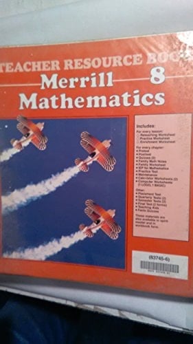 Merrill Mathematics Teacher resource book