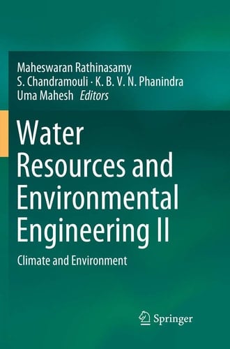 Water Resources and Environmental Engineering II Climate and Environment
