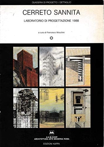 Cerreto Sannita laboratorio di progettazione 1988