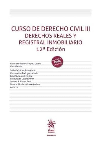 Curso de Derecho civil - Derechos reales y registral inmobiliario. III