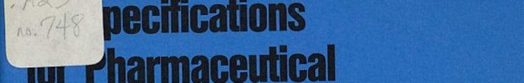 WHO Expert Committee on Specifications for Pharmaceutical Preparations Thirtieth Report