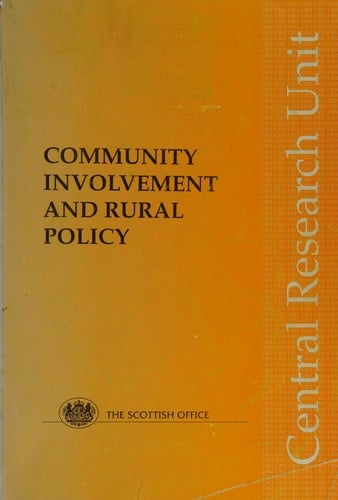 Community Involvement and Rural Policy