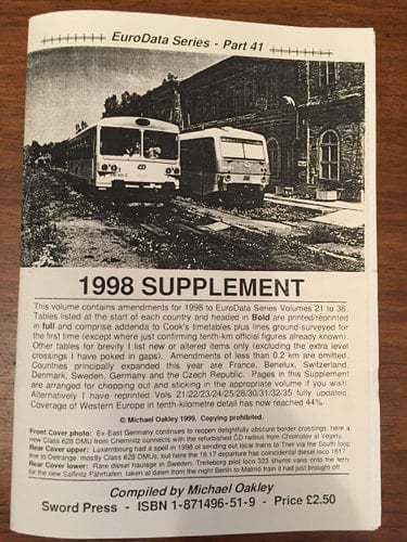 1998 Supplement
