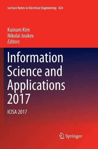Information Science and Applications 2017 ICISA 2017