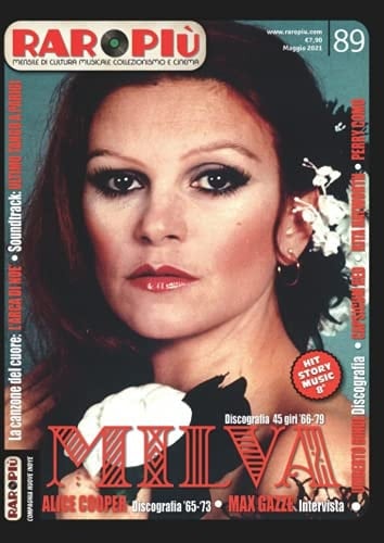 Raropiu' - N. 89 - Milva Mensile Di Cultura Musicale, Collezionismo e Cinema
