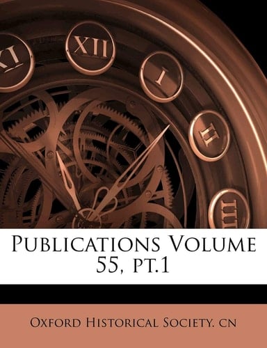 Publications Volume 55, pt.1