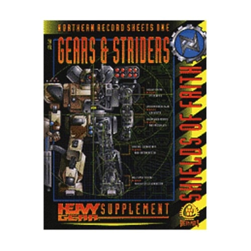 Northern Record Sheets One Gears and Striders: Heavy Gear Supplement - Shields of Faith