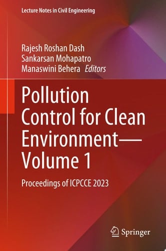 Pollution Control for Clean Environment—Volume 1