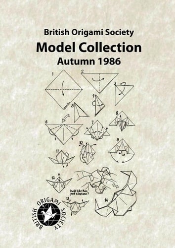 British Origami Society Model Collection Autumn 1986