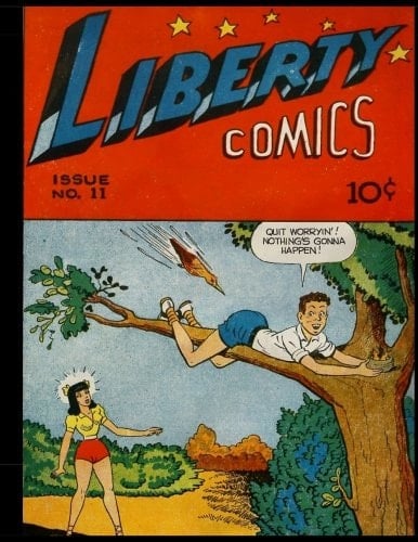Liberty Comics #11 Golden Age Humor Comic 1946