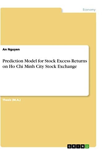 Prediction Model for Stock Excess Returns on Ho Chi Minh City Stock Exchange
