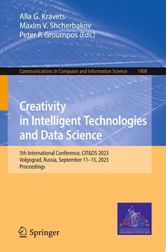 Creativity in Intelligent Technologies and Data Science