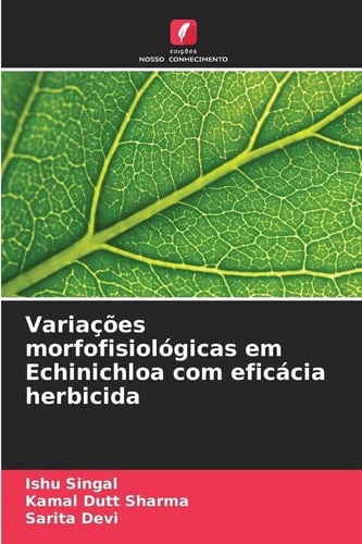 Variações morfofisiológicas em Echinichloa com eficácia herbicida