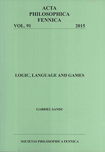 Logic, Language and Games
