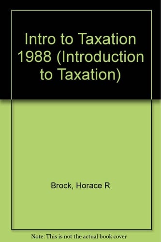 An Introduction to Taxation, 1988