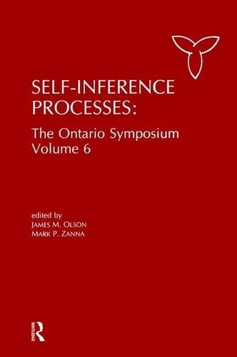 Self-Inference Processes The Ontario Symposium, Volume 6