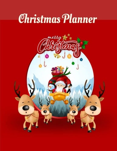Christmas Planner: 100 pages: 14 sections: 8.5 x 11 inches