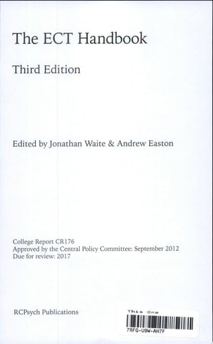 The ECT Handbook
