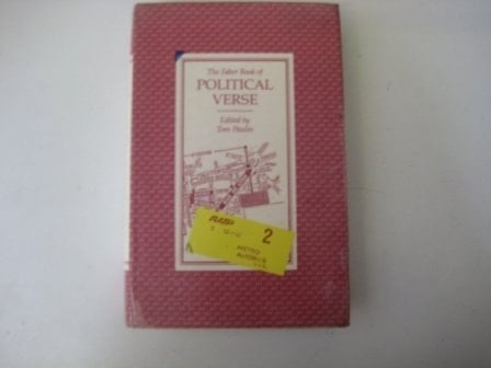 The Faber Book of Political Verse