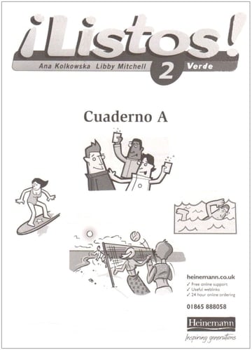 Listos! 2 Verde Workbook (Pack Of 8)
