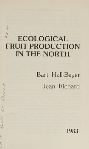 Ecological Fruit Production in the North