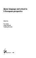 Home language and school in a European perspective