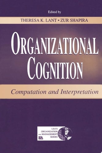 Organizational Cognition Computation and Interpretation