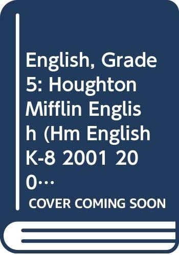 English, Grade 5 Houghton Mifflin English