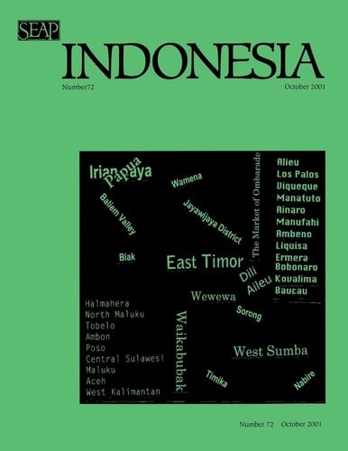 Indonesia Journal April 2002