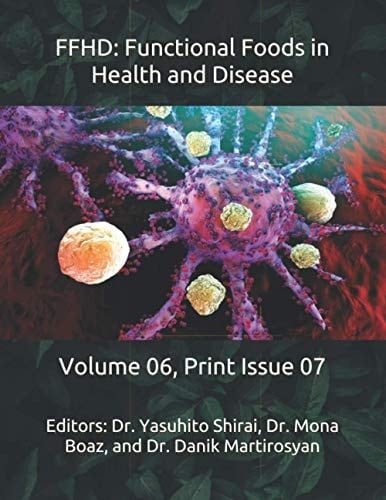 FFHD: Functional Foods in Health and Disease Volume 06, Print Issue 07
