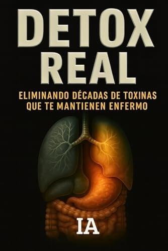 DETOX REAL: Eliminando Décadas De Toxinas Que Te Mantienen Enfermo: El Protocolo Completo Para Limpiar Cuerpo, Mente y Alma (BIBLIOTECA CENSURADA) (Spanish Edition)