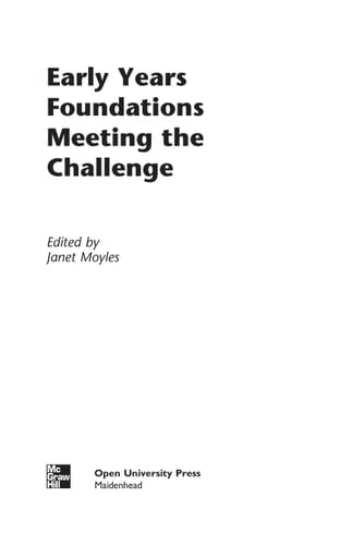 Early Years Foundations