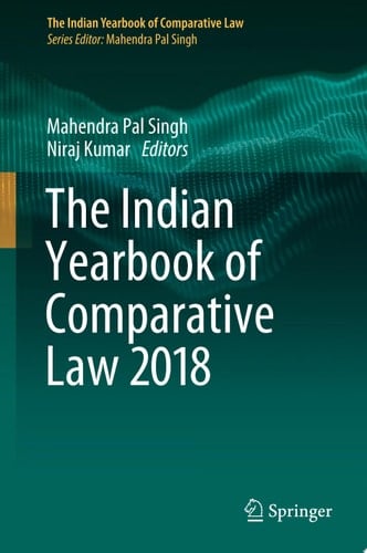 The Indian Yearbook of Comparative Law 2018