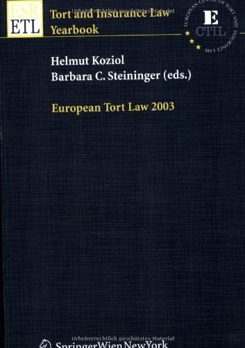 European Tort Law 2003