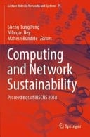 Computing and Network Sustainability Proceedings of IRSCNS 2018