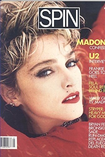 Spin Magazine May 1985 Volume 1 Number 1 Madonna Cover