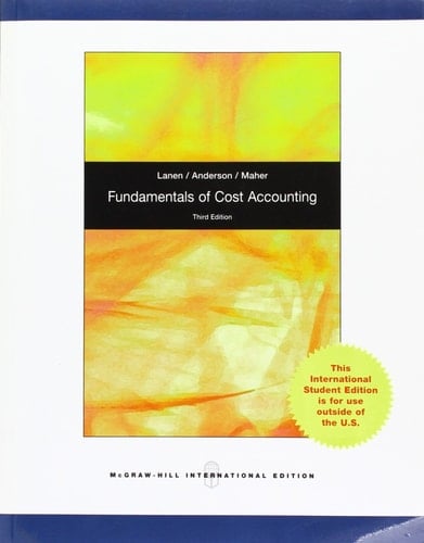 Fundamentals of Cost Accounting