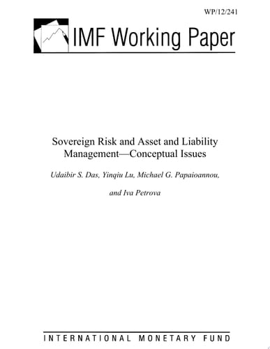 Sovereign Risk and Asset and Liability Management Conceptual Issues
