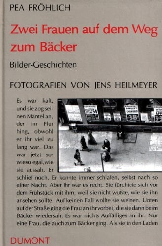 Zwei Frauen auf dem Weg zum Bäcker Bilder-Geschichten
