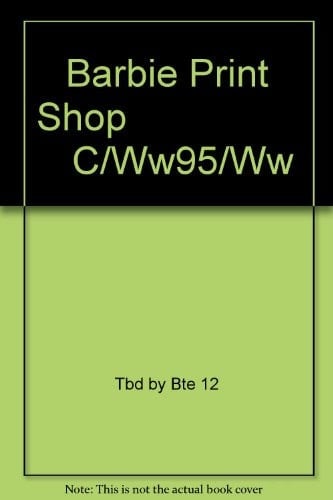 Barbie Print Shop C/Ww95/Ww