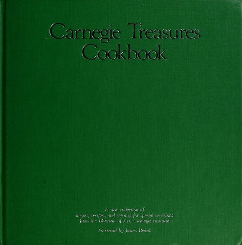 Carnegie Treasures Cookbook