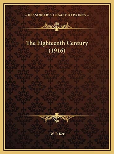The Eighteenth Century (1916)