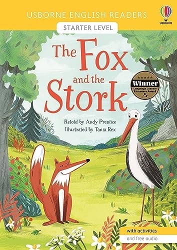 English Readers Starter Level the Fox and the Stork