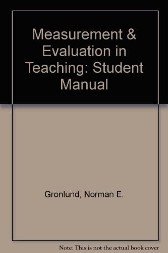 Measurement and Evaluation in Teaching