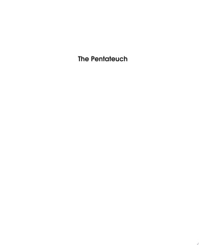 The Pentateuch